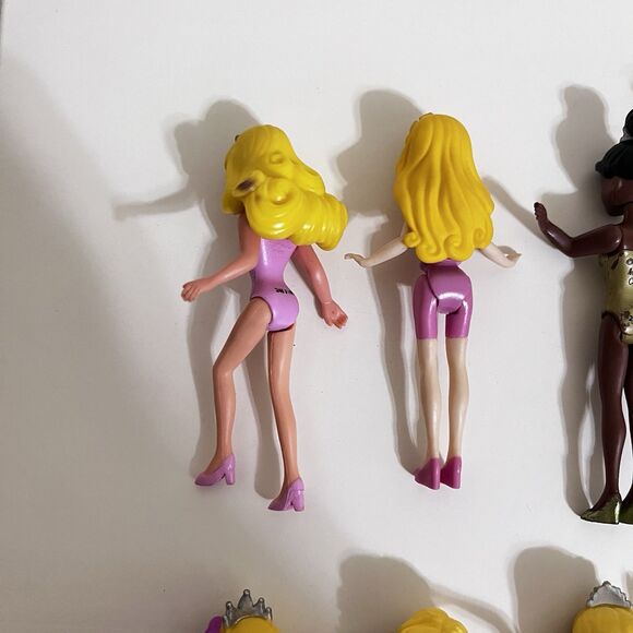 Disney Princess Little Kingdom MagiClip Dolls Lot of 23 Ariel Cinderella Aurora - Picture 9 of 15